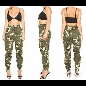 Camo Cargo Pants